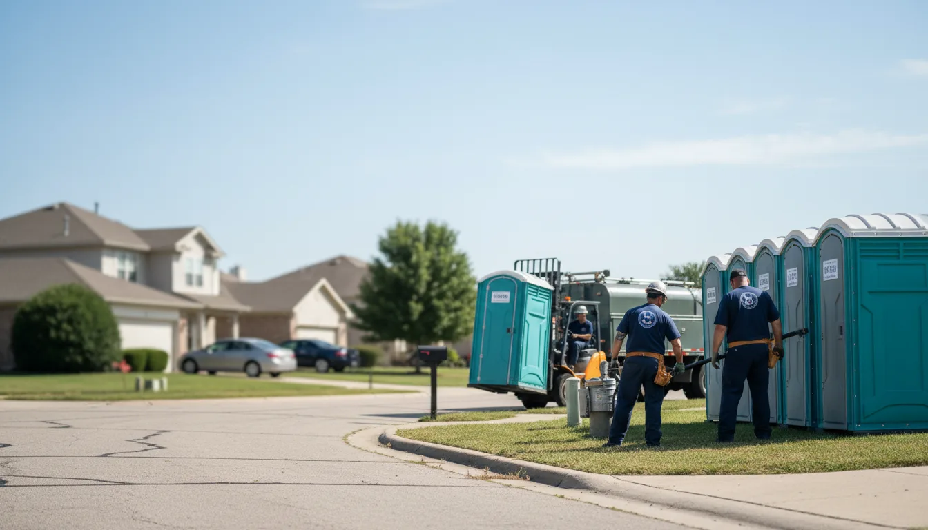 Porta Potty Rental in South Holland, IL near me